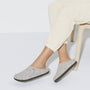 Birkenstock Men's Zermatt Shearling Wool Felt in Light Grey - Getoutside Shoes