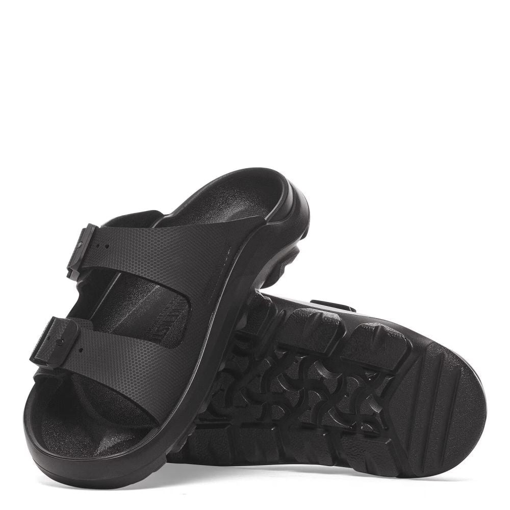 Birkenstock Mogami Terra 2 Strap Birko - Flor in Apex Black - Getoutside Shoes