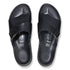Birkenstock Women's Almina Leather in Black - Getoutside Shoes