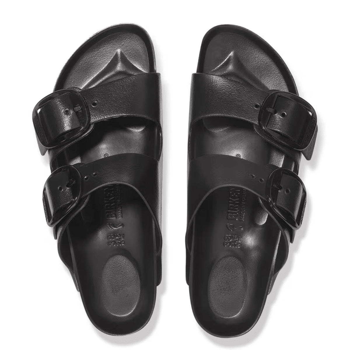 Birkenstock Women's Arizona Big Buckle EVA in Black - Getoutside Shoes