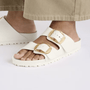 Birkenstock Women's Arizona Big Buckle EVA in Eggshell - Getoutside Shoes
