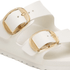 Birkenstock Women's Arizona Big Buckle EVA in Eggshell - Getoutside Shoes