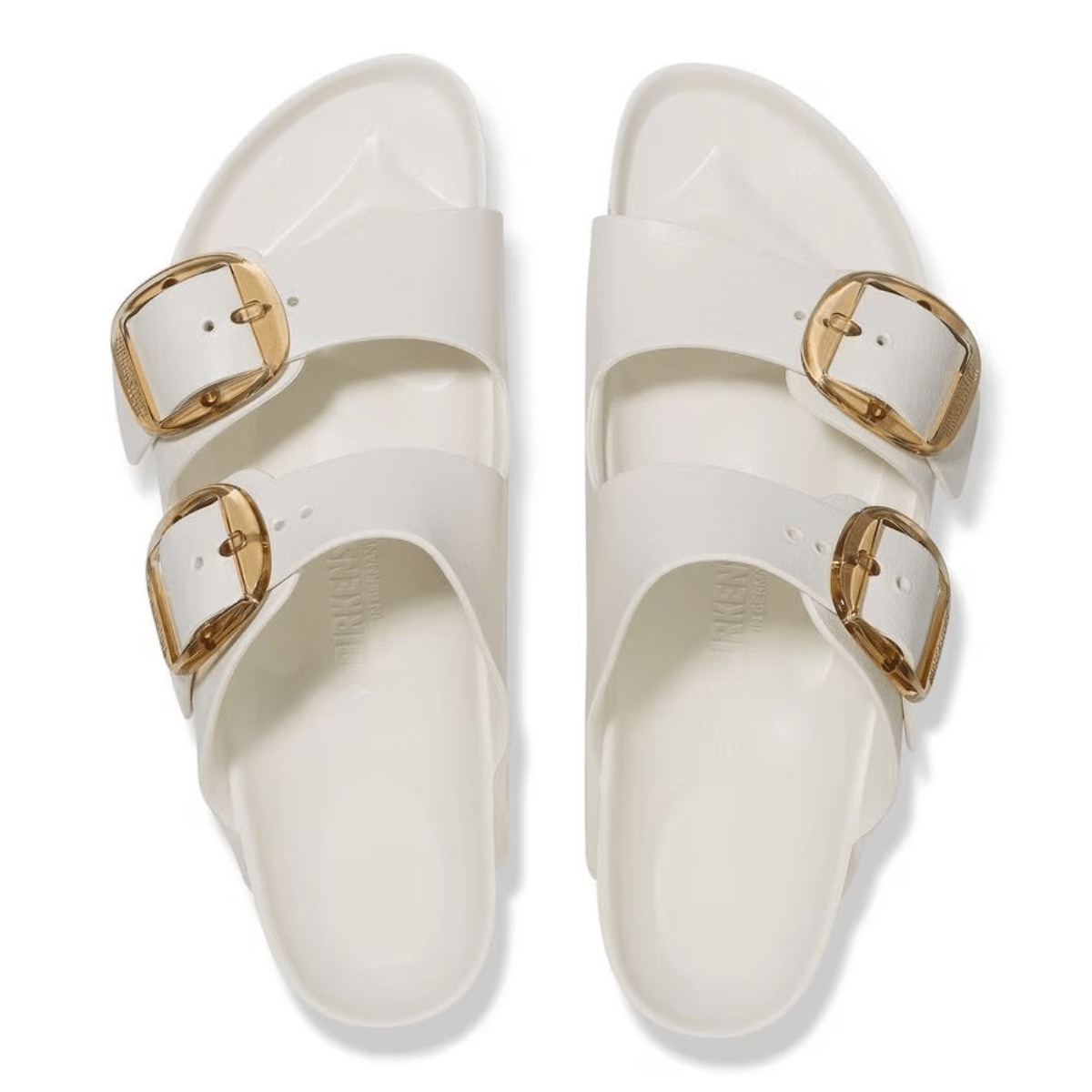 Birkenstock Women's Arizona Big Buckle EVA in Eggshell - Getoutside Shoes