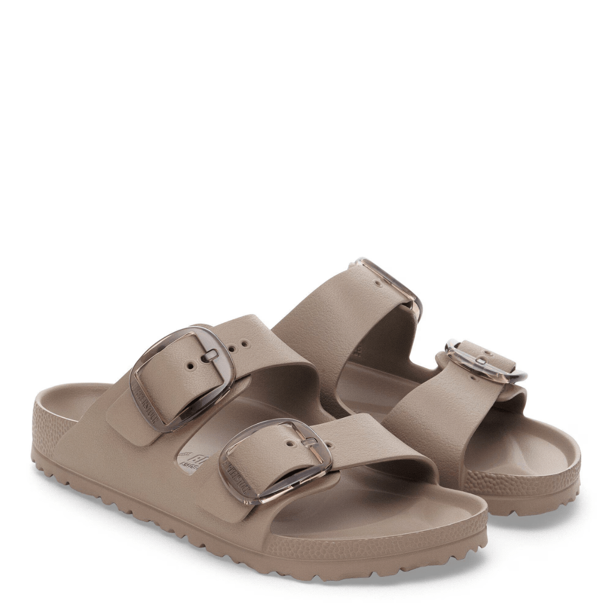 Birkenstock Women's Arizona Big Buckle EVA in Gray Taupe - Getoutside Shoes