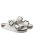 Birkenstock Women's Arizona Big Buckle Leather in White - Getoutside Shoes
