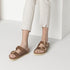Birkenstock Women's Arizona Big Buckle Oiled Leather in Cognac - Getoutside Shoes