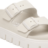 Birkenstock Women's Arizona Chunky Leather in Eggshell - Getoutside Shoes