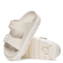 Birkenstock Women's Arizona Chunky Leather in Eggshell - Getoutside Shoes