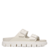 Birkenstock Women's Arizona Chunky Leather in Eggshell - Getoutside Shoes