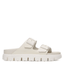 Birkenstock Women's Arizona Chunky Leather in Eggshell - Getoutside Shoes