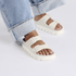 Birkenstock Women's Arizona Chunky Leather in Eggshell - Getoutside Shoes