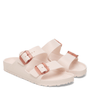 Birkenstock Women's Arizona Stealth Buckle EVA in Light Rose - Getoutside Shoes