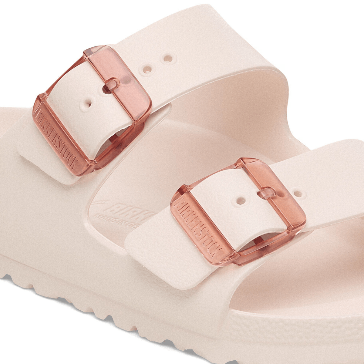Birkenstock Women's Arizona Stealth Buckle EVA in Light Rose - Getoutside Shoes
