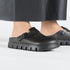 Birkenstock Women's Boston Chunky in Black - Getoutside Shoes