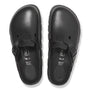 Birkenstock Women's Boston Chunky in Black - Getoutside Shoes