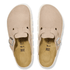 Birkenstock Women's Boston Chunky Suede Leather in Warm Sand - Getoutside Shoes