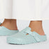 Birkenstock Women's Boston EVA in Surf Green - Getoutside Shoes