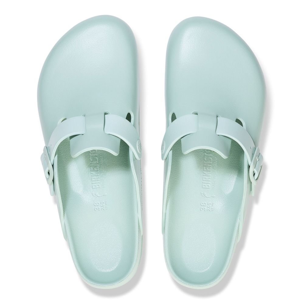 Birkenstock Women's Boston EVA in Surf Green - Getoutside Shoes