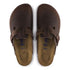 Birkenstock Women's Boston Softbed Oiled Leather in Habana - Getoutside Shoes