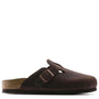 Birkenstock Women's Boston Softbed Oiled Leather in Habana - Getoutside Shoes