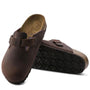 Birkenstock Women's Boston Softbed Oiled Leather in Habana - Getoutside Shoes