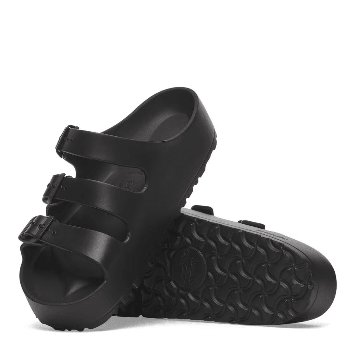 Birkenstock Women's Florida Flex Platform EVA in Black - Getoutside Shoes