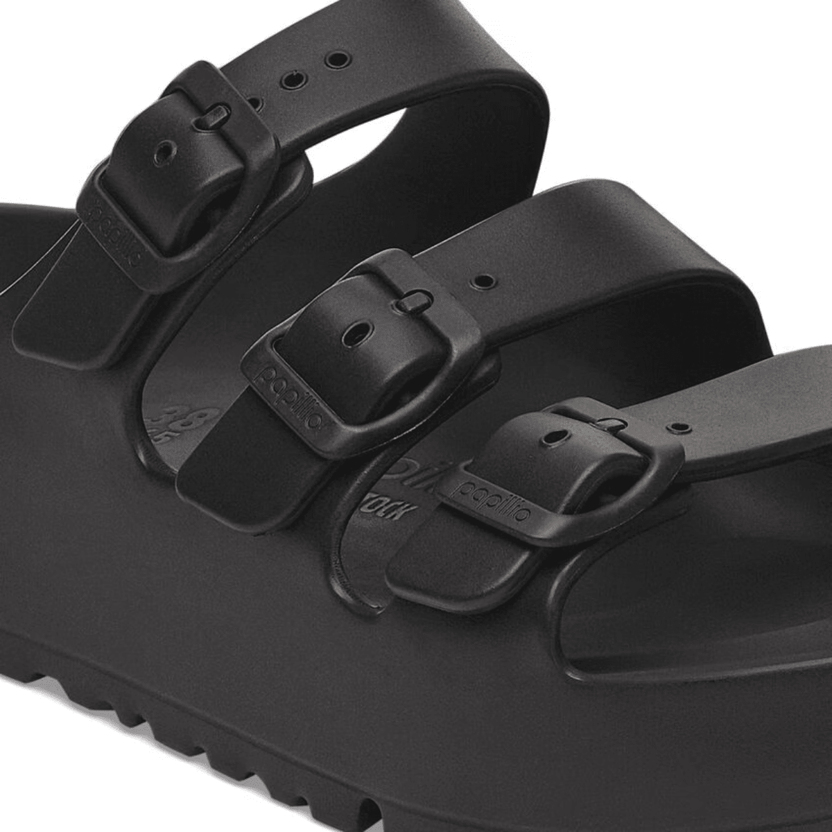 Birkenstock Women's Florida Flex Platform EVA in Black - Getoutside Shoes