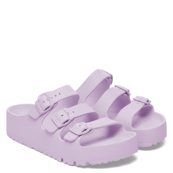 すずめ v bodyboard 紫 /ピンク リーシュ付 38.5インチ Birkenstock Women's Florida Flex Platform EVA in Crocus