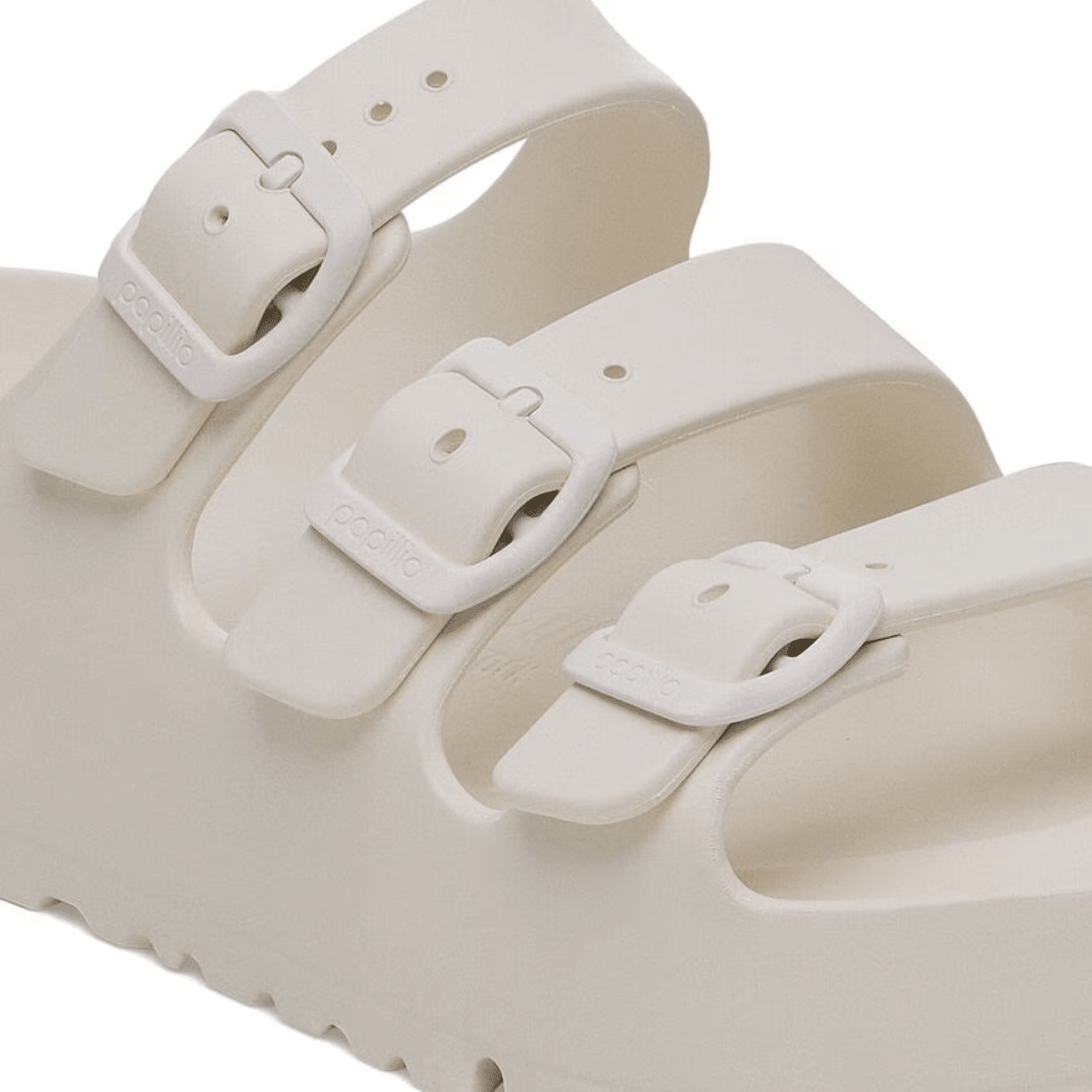 Birkenstock Women's Florida Flex Platform EVA in Eggshell - Getoutside Shoes