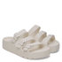 Birkenstock Women's Florida Flex Platform EVA in Eggshell - Getoutside Shoes