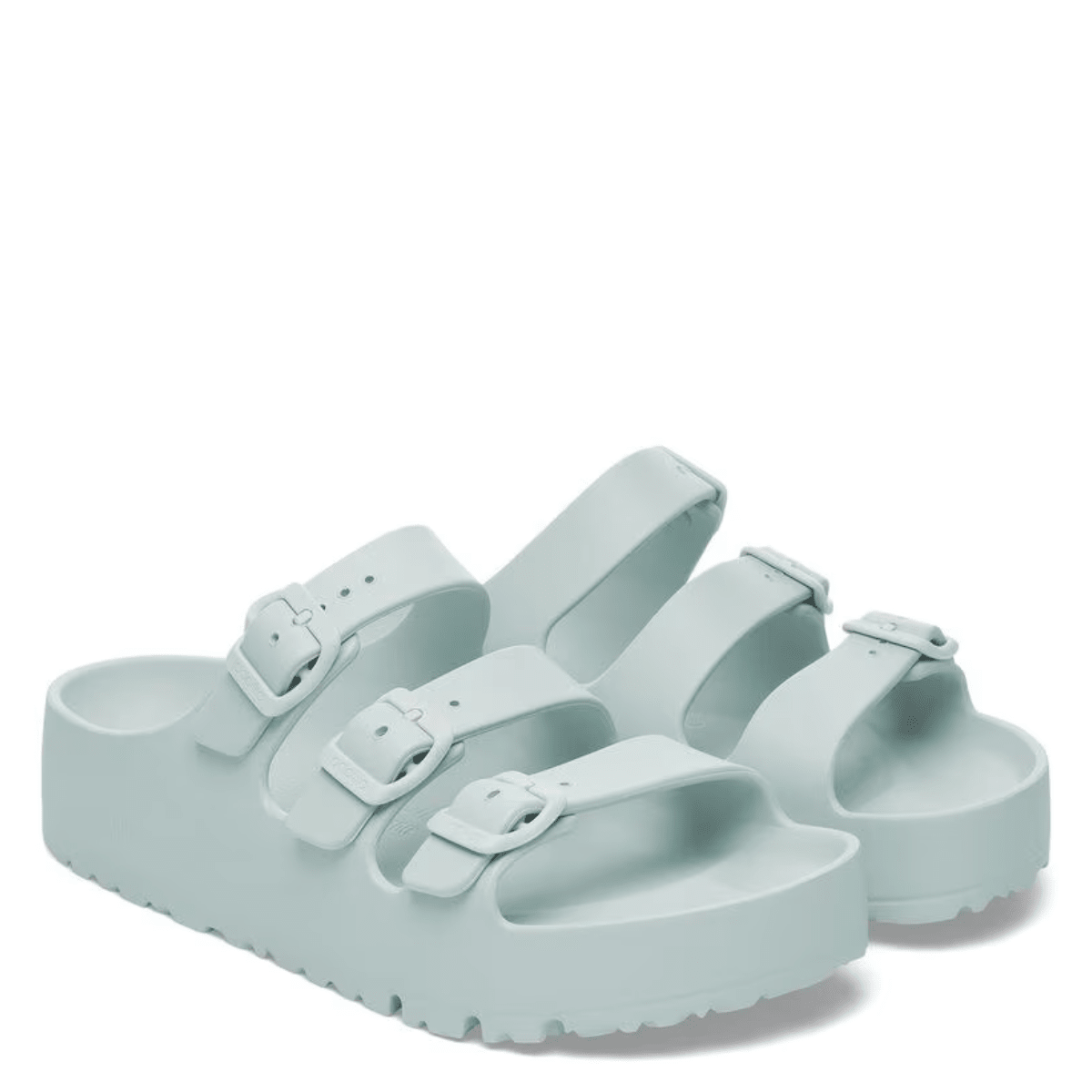 Birkenstock Women's Florida Flex Platform EVA in Surf Green - Getoutside Shoes
