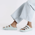 Birkenstock Women's Florida Flex Platform EVA in Surf Green - Getoutside Shoes