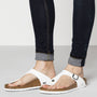 Birkenstock Women's Gizeh Birko-Flor in White - Getoutside Shoes