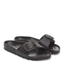 Birkenstock Women's Madrid Big Buckle EVA in Black - Getoutside Shoes