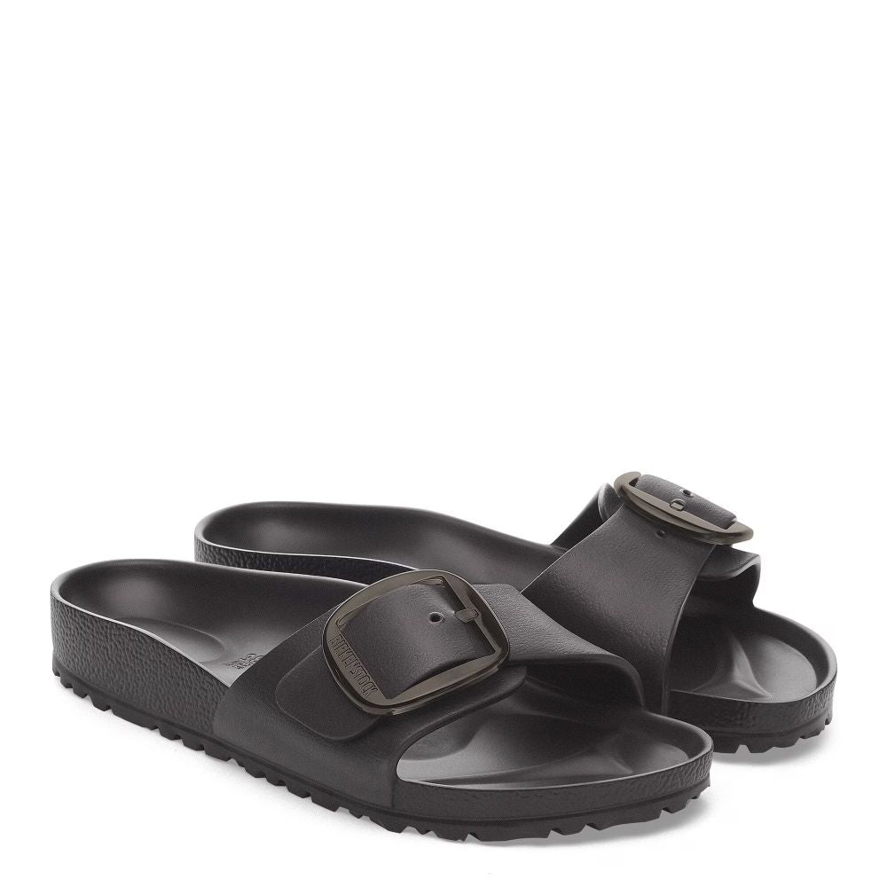 Birkenstock Women's Madrid Big Buckle EVA in Black - Getoutside Shoes