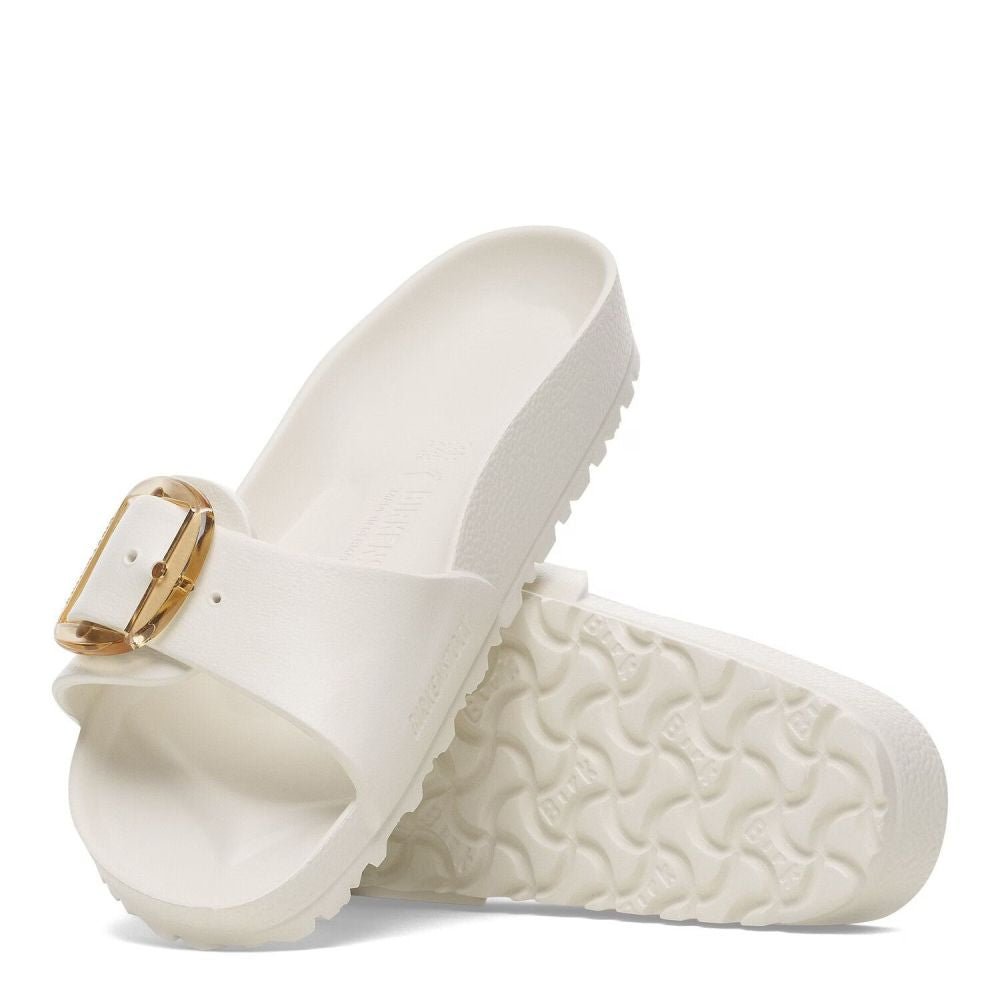 Birkenstock Women's Madrid Big Buckle EVA in Eggshell - Getoutside Shoes