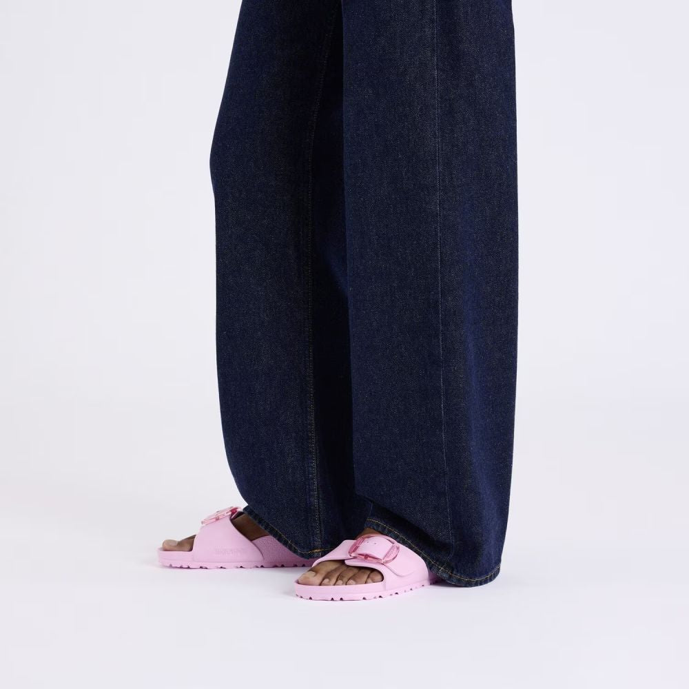 Birkenstock Women's Madrid Big Buckle EVA in Fondant Pink - Getoutside Shoes