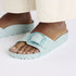 Birkenstock Women's Madrid Big Buckle EVA in Surf Green - Getoutside Shoes