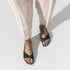 Birkenstock Women's Madrid Birko-Flor in Black - Getoutside Shoes