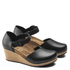 Birkenstock Women's Mary Leather in Black - Getoutside Shoes