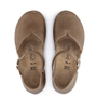 Birkenstock Women's Mary Ring-Buckle Oiled Leather in Cognac - Getoutside Shoes