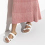 Birkenstock Women's Mayari Birko-Flor in White - Getoutside Shoes