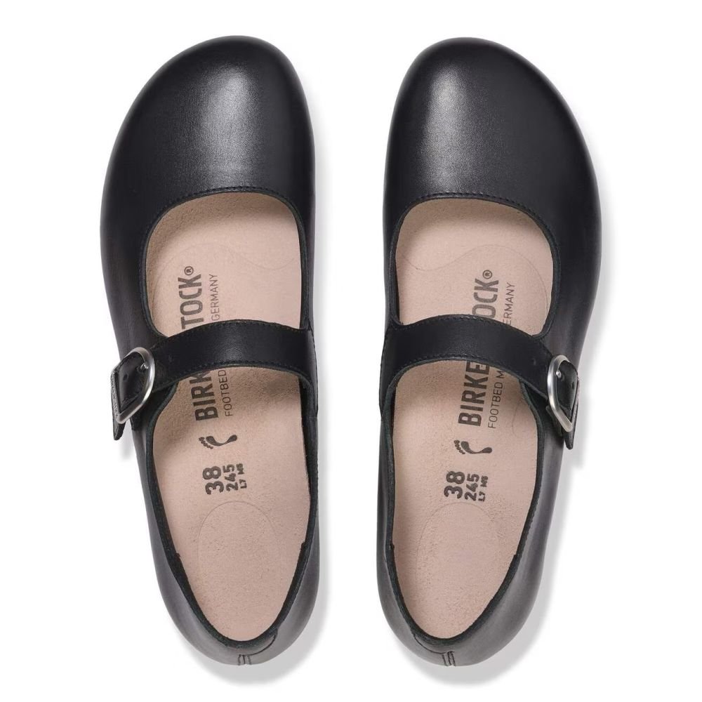 Birkenstock Women's Santa Clarita in Black - Getoutside Shoes