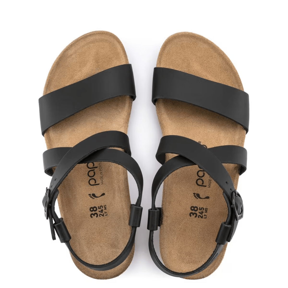 Birkenstock Women's Sibyl Leather in Black - Getoutside Shoes