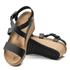 Birkenstock Women's Sibyl Leather in Black - Getoutside Shoes