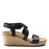 Birkenstock Women's Sibyl Leather in Black - Getoutside Shoes