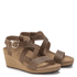 Birkenstock Women's Sibyl Ring-Buckle Oiled Leather in Cognac - Getoutside Shoes