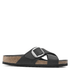 Birkenstock Women's Siena Big Buckle Oiled Leather in Black - Getoutside Shoes