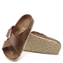 Birkenstock Women's Siena Big Buckle Oiled Leather in Cognac - Getoutside Shoes