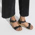 Birkenstock Women's Soley Leather in Black - Getoutside Shoes